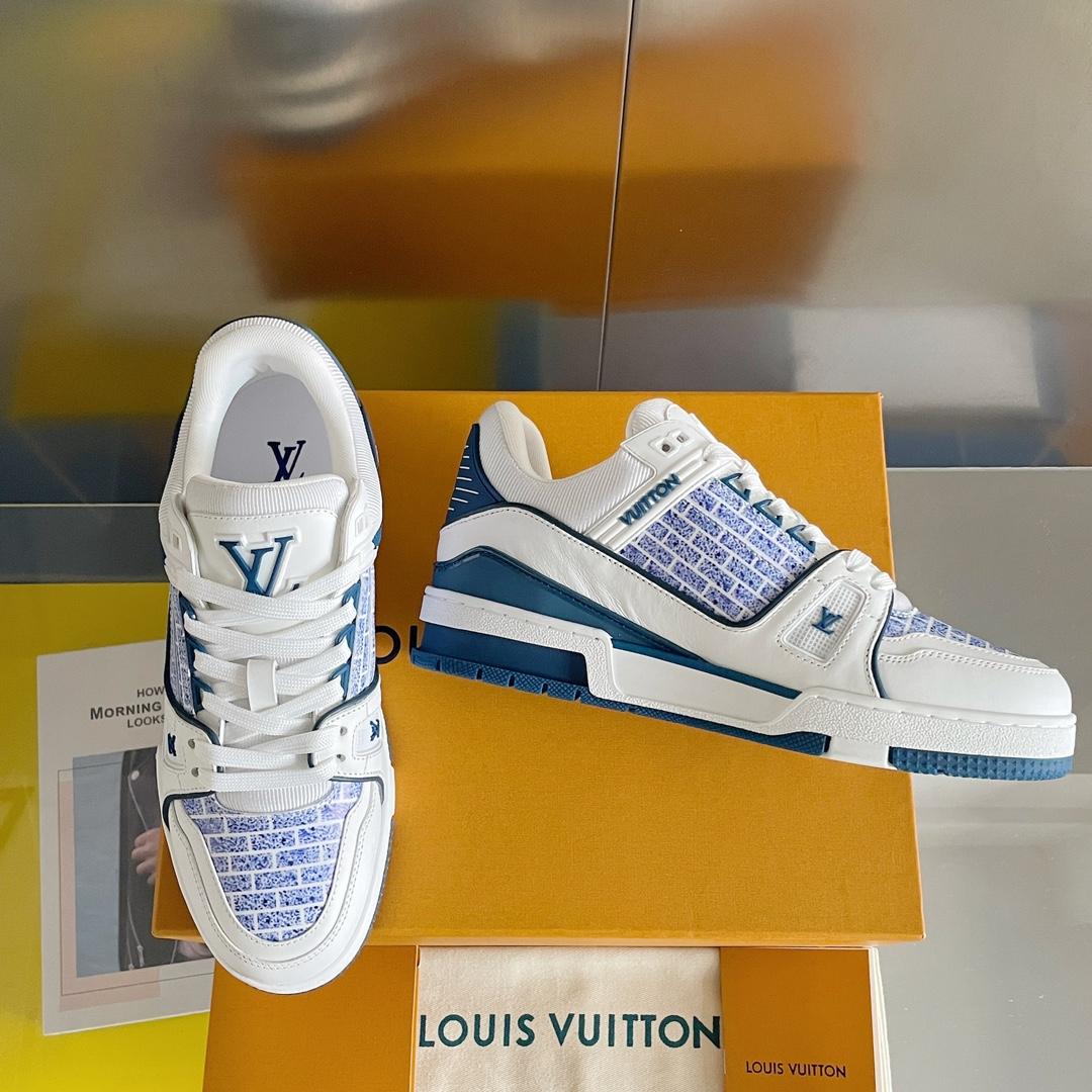 Louis Vuitton LV Trainer Sneaker        - DopestKickz