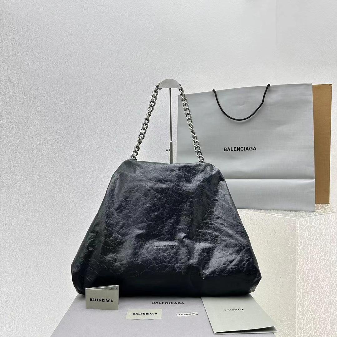 Balenciaga Puffer Large Bag In Black - DopestKickz