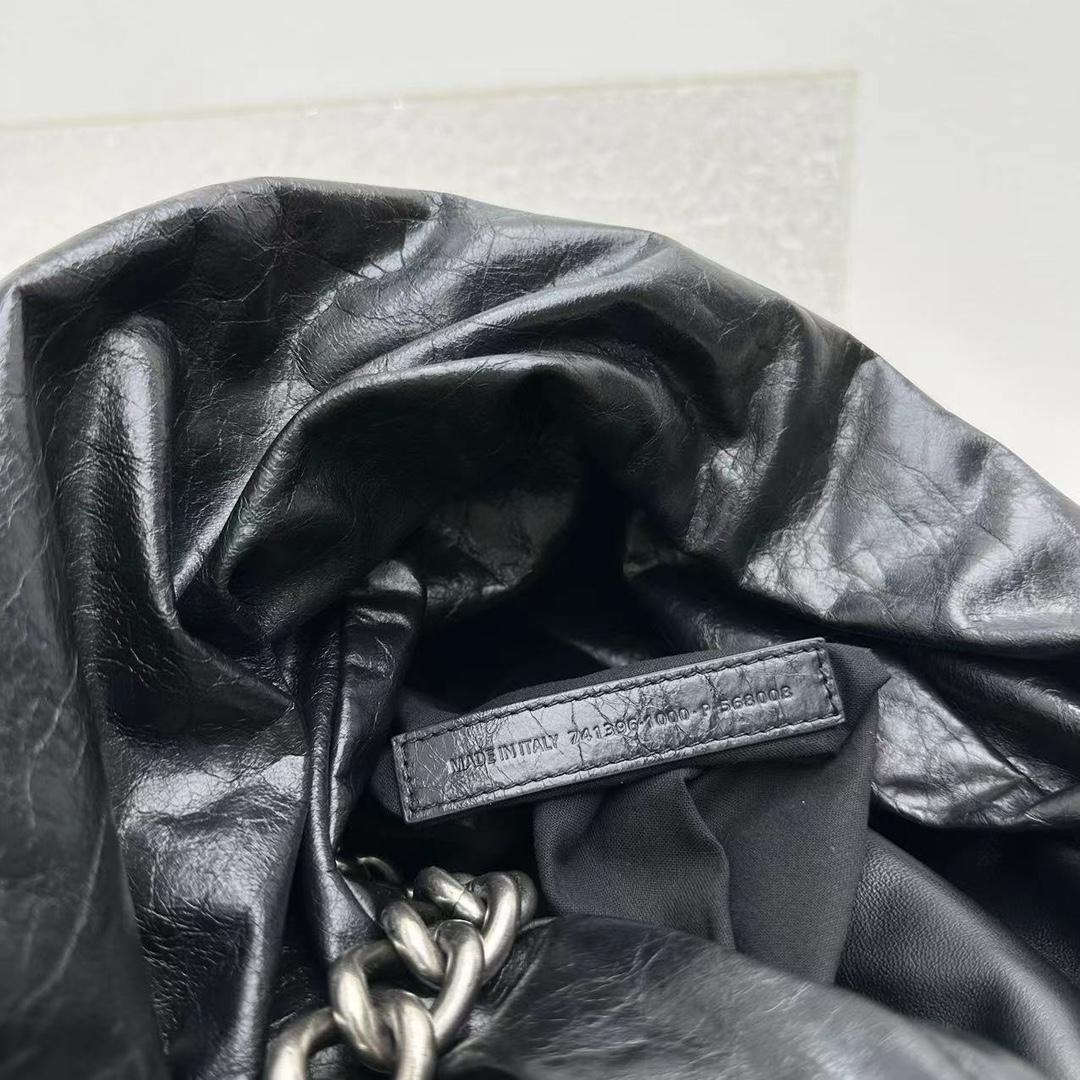 Balenciaga Puffer Large Bag In Black - DopestKickz
