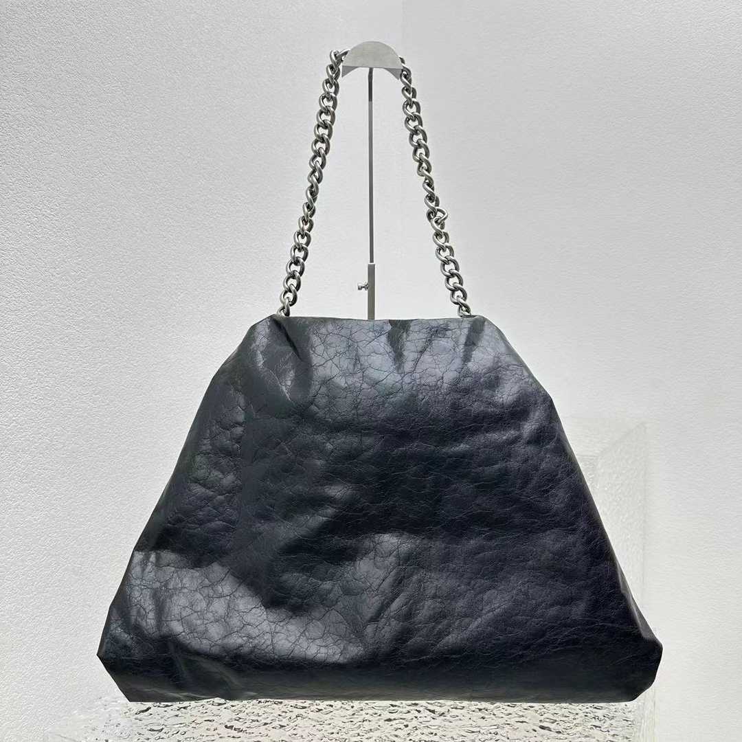 Balenciaga Puffer Large Bag In Black - DopestKickz