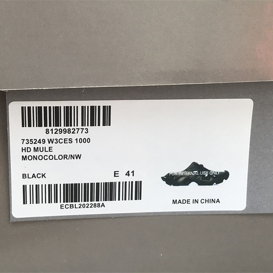 Balenciaga HD Mule In Black  - DopestKickz
