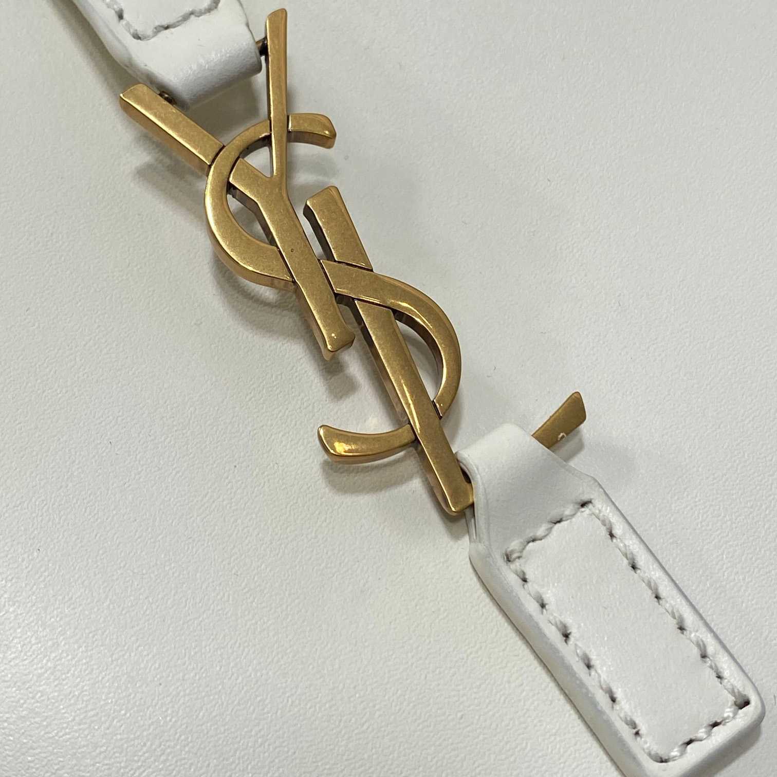 Saint Laurent Le 5 À 7 Mini Vertical In Shiny Leather - DopestKickz