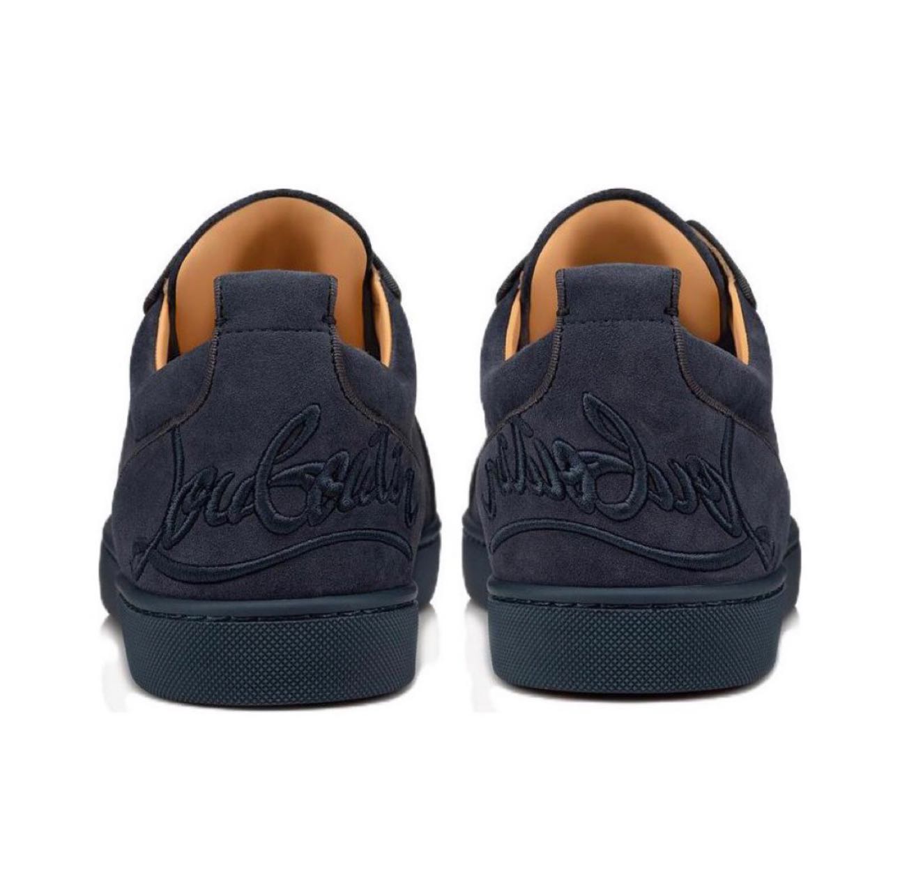 Christian Louboutin Fun Louis Junior Sneakers In Black - DopestKickz