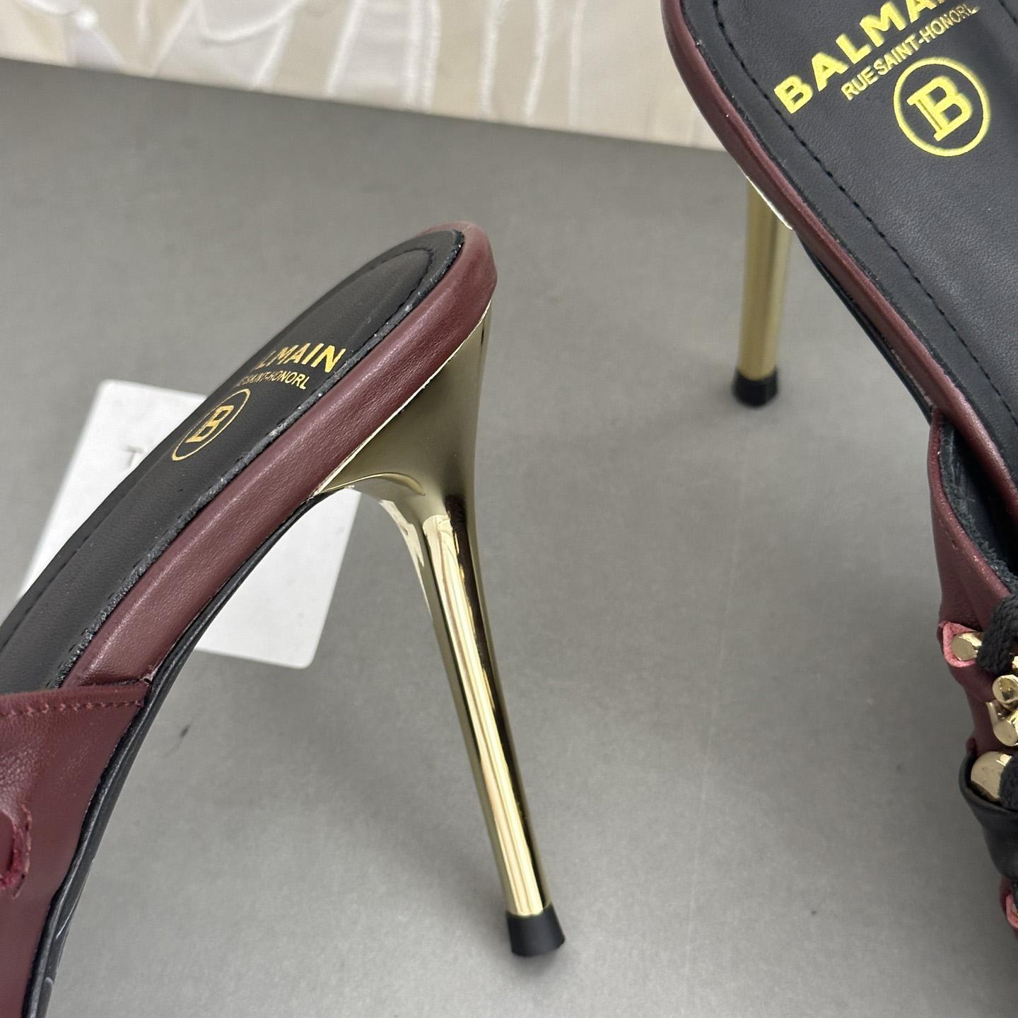 Balmain Chain-link Detail 110mm Pumps - DopestKickz