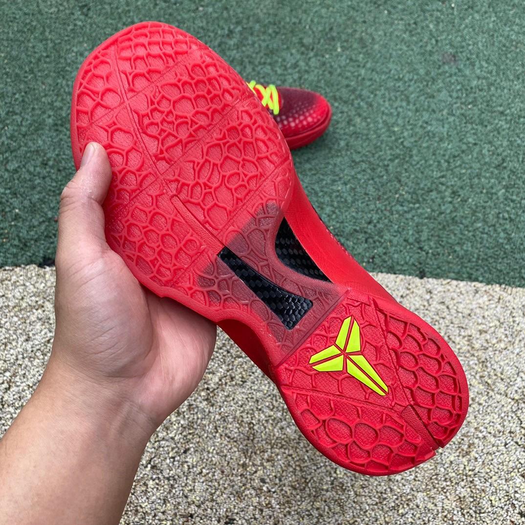 Nike Kobe 6 Protro “Reverse Grinch” Sneakers         FV4921-600 - DopestKickz