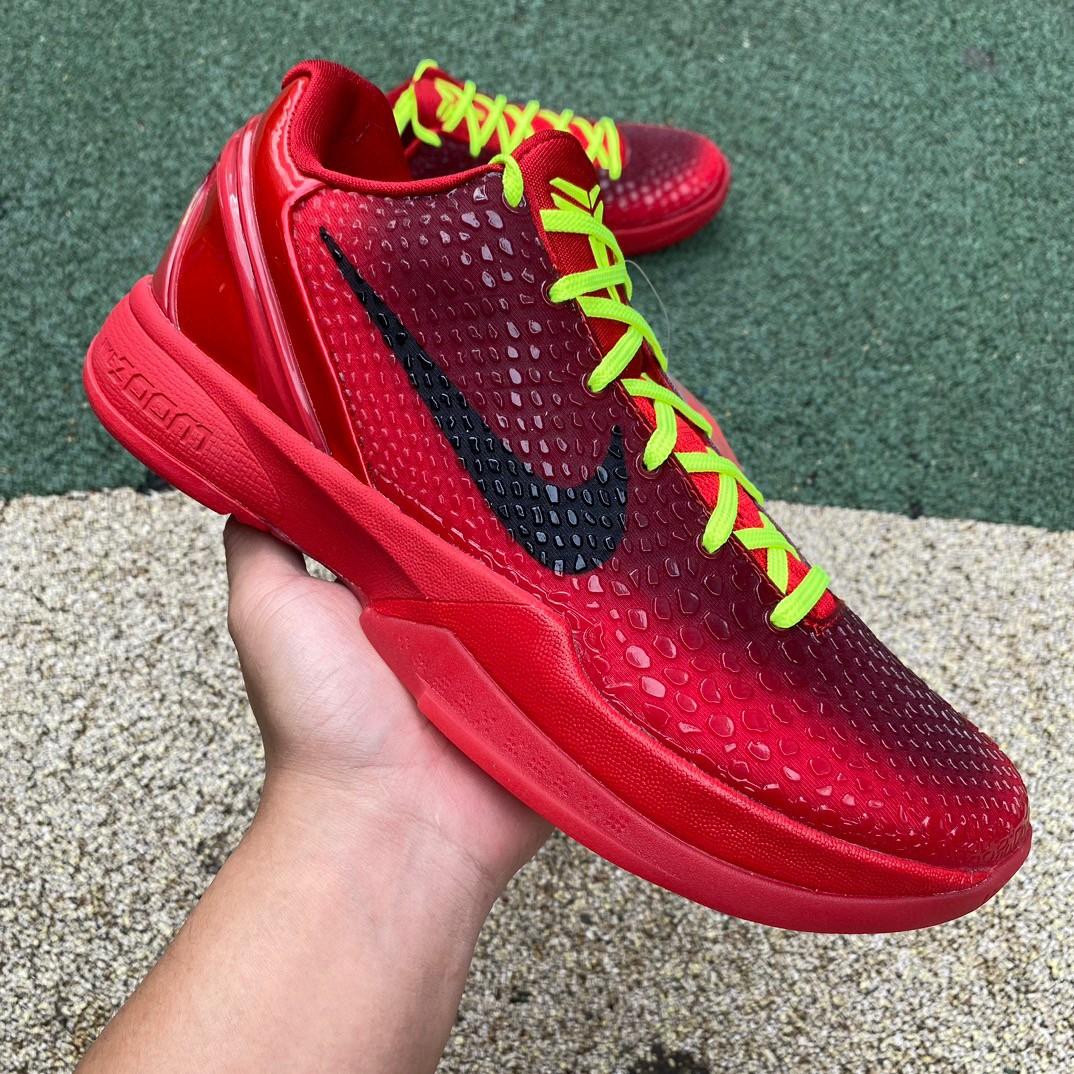 Nike Kobe 6 Protro “Reverse Grinch” Sneakers         FV4921-600 - DopestKickz