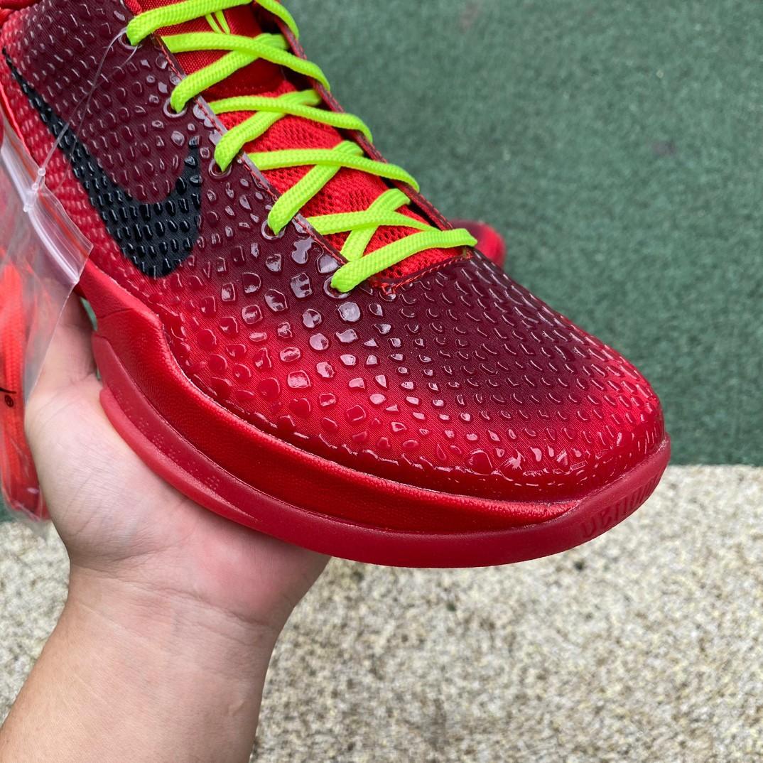 Nike Kobe 6 Protro “Reverse Grinch” Sneakers         FV4921-600 - DopestKickz