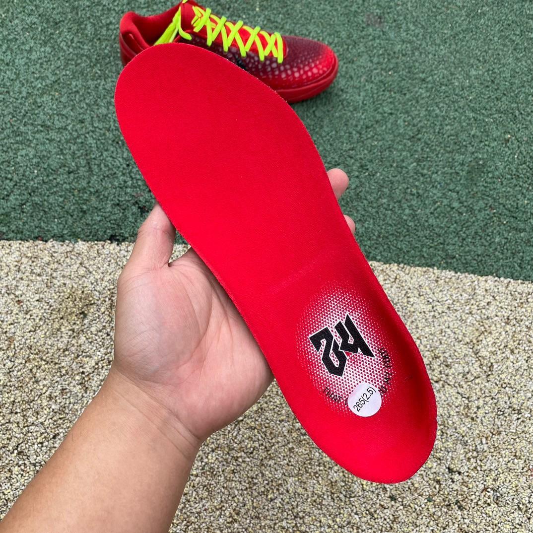 Nike Kobe 6 Protro “Reverse Grinch” Sneakers         FV4921-600 - DopestKickz