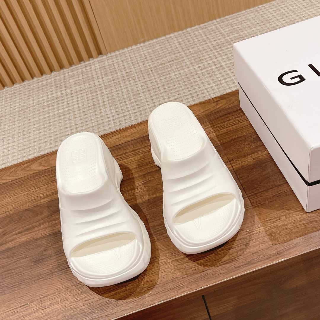 Givenchy Marshmallow Wedge sandals In Rubber - DopestKickz
