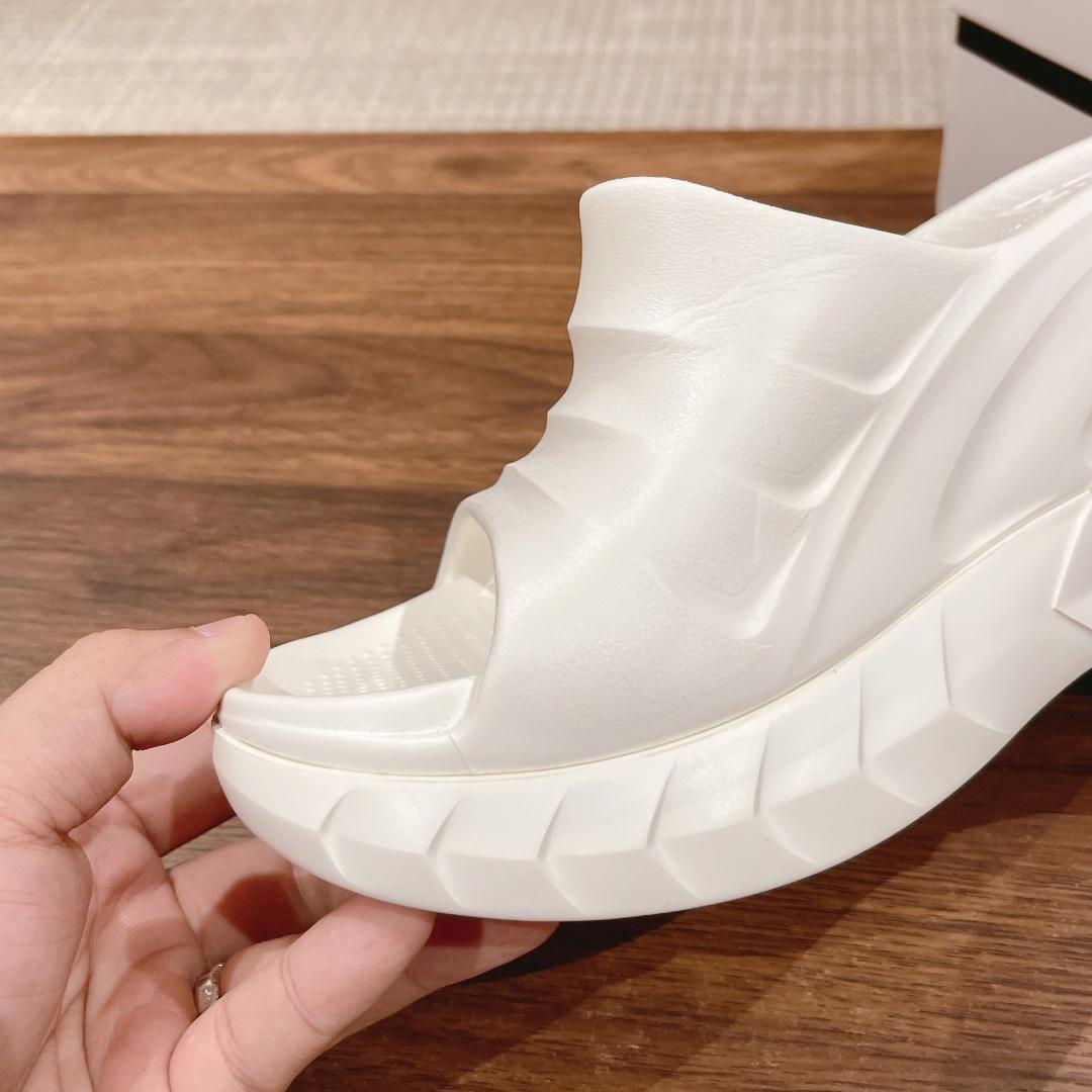 Givenchy Marshmallow Wedge sandals In Rubber - DopestKickz