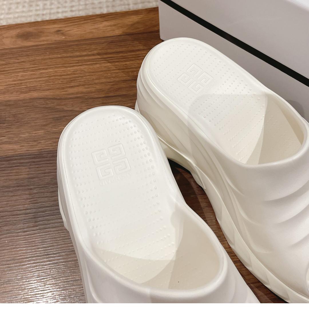 Givenchy Marshmallow Wedge sandals In Rubber - DopestKickz