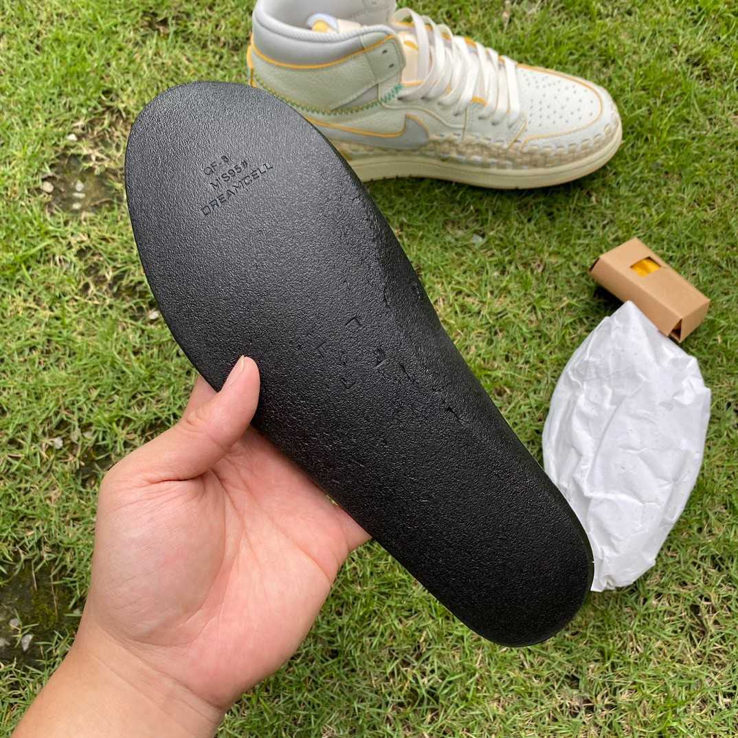 Union x Air Jordan 1 High OG “Woven” Sneaker    FD2565-100 - DopestKickz