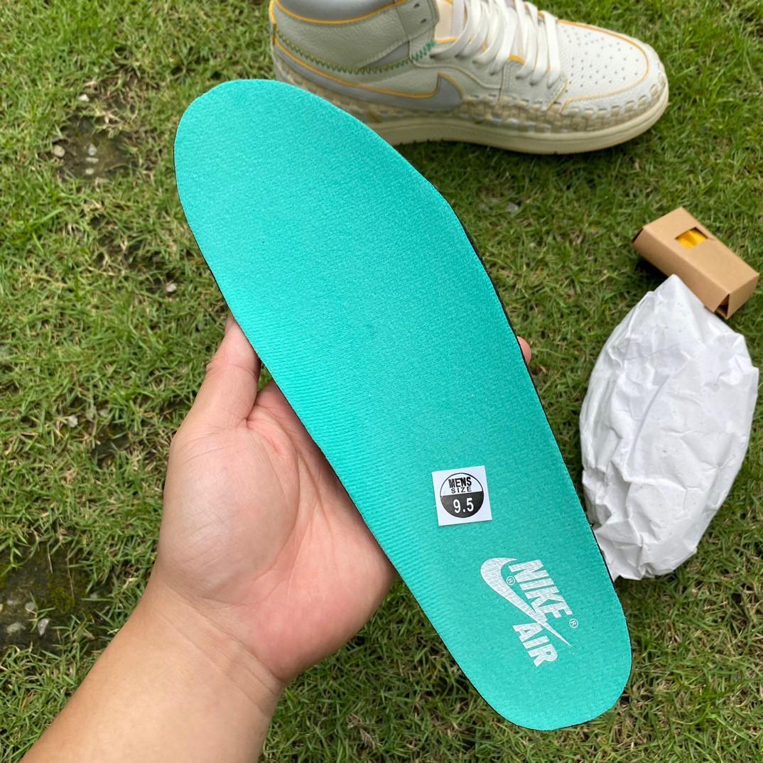 Union x Air Jordan 1 High OG “Woven” Sneaker    FD2565-100 - DopestKickz