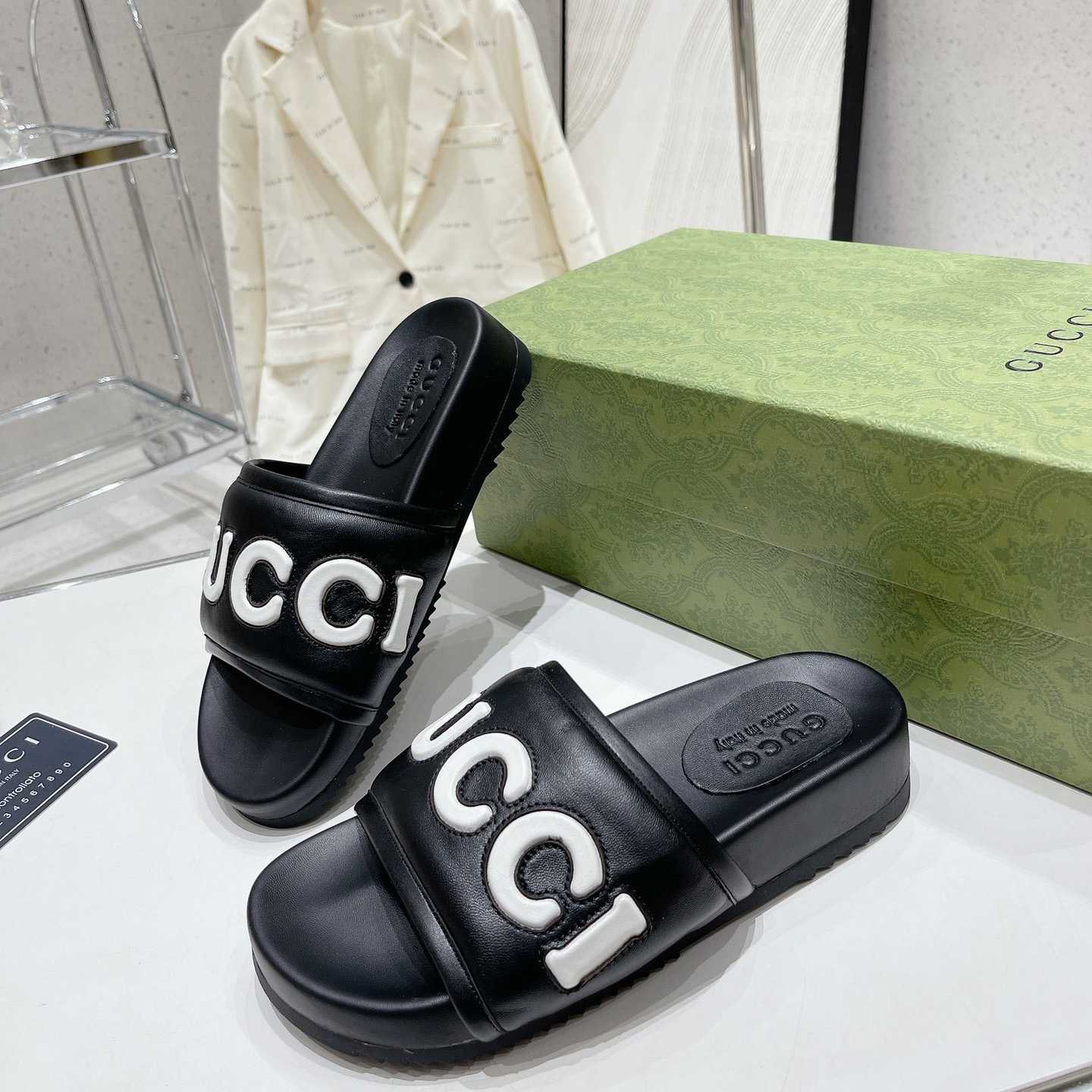 Gucci Slide Sandal  - DopestKickz