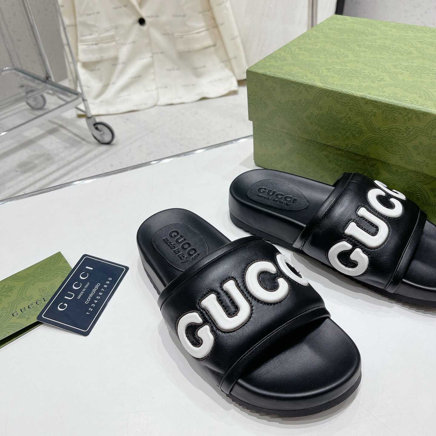 Gucci Slide Sandal  - DopestKickz