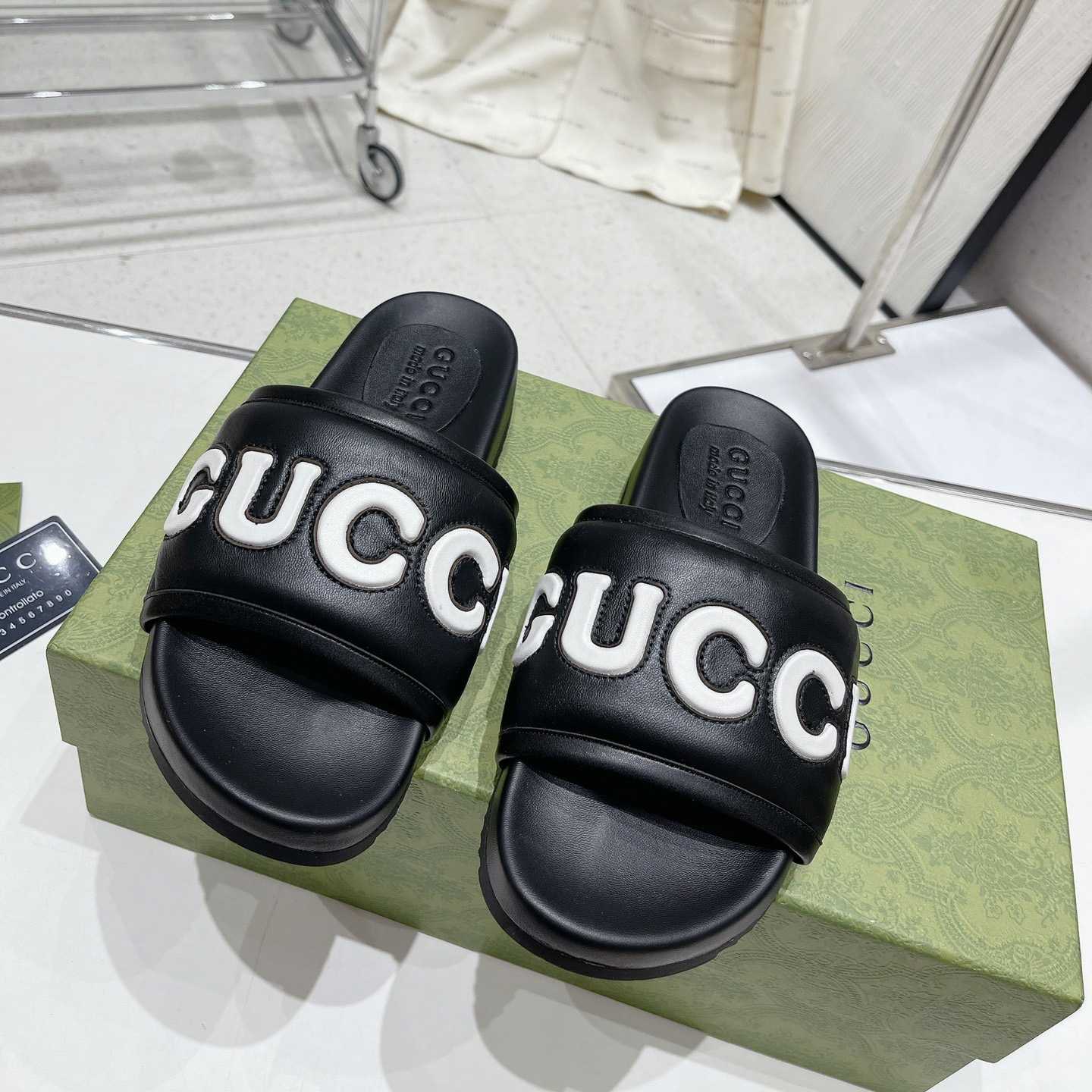 Gucci Slide Sandal  - DopestKickz