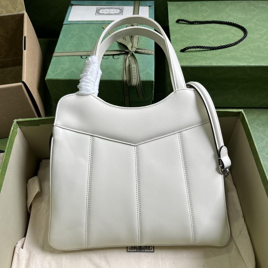 Gucci Petite GG Small Tote Bag (28-21-6.5cm) - DopestKickz