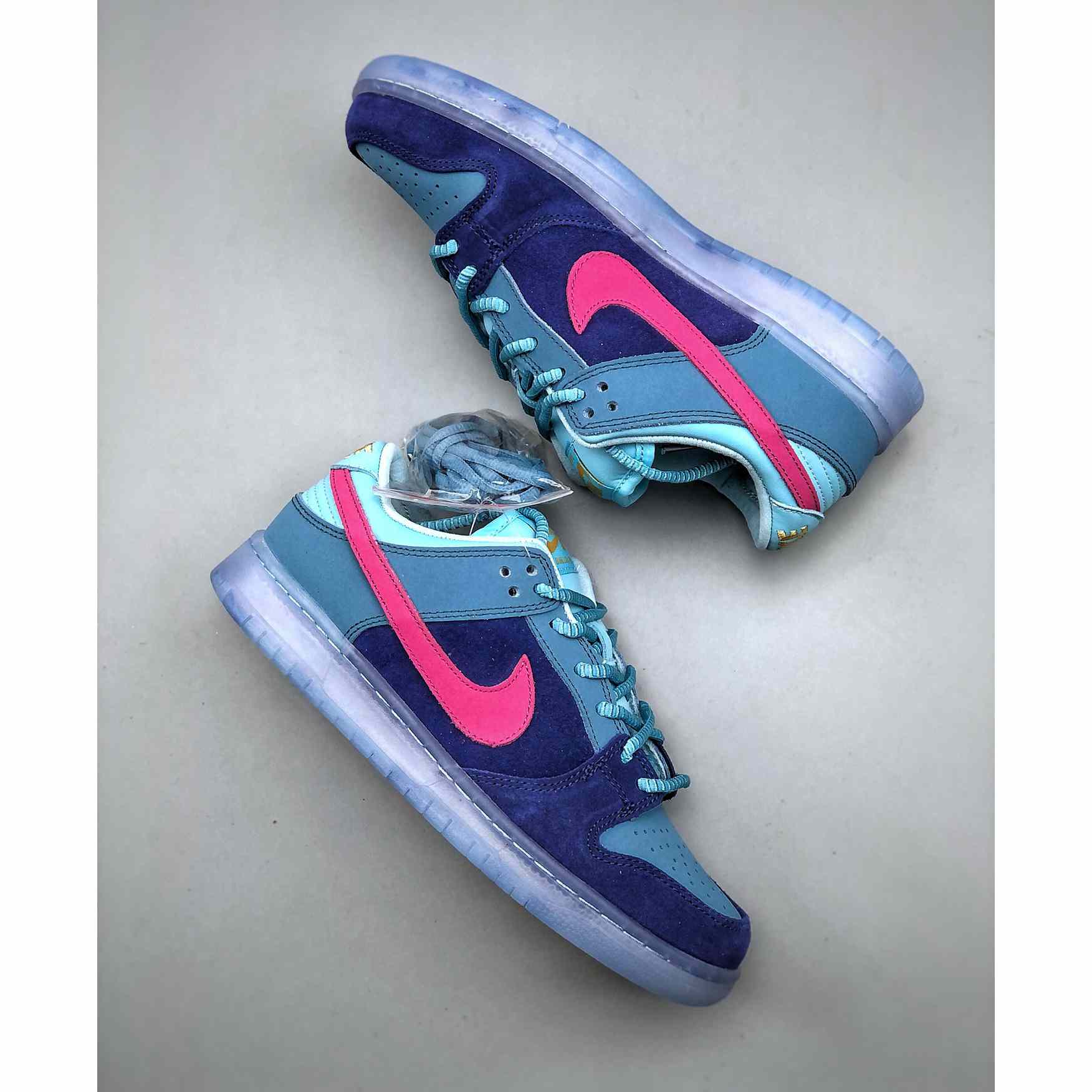 Run The Jewels x Nike SB Dunk Low Sneakers       DO9404-400 - DopestKickz