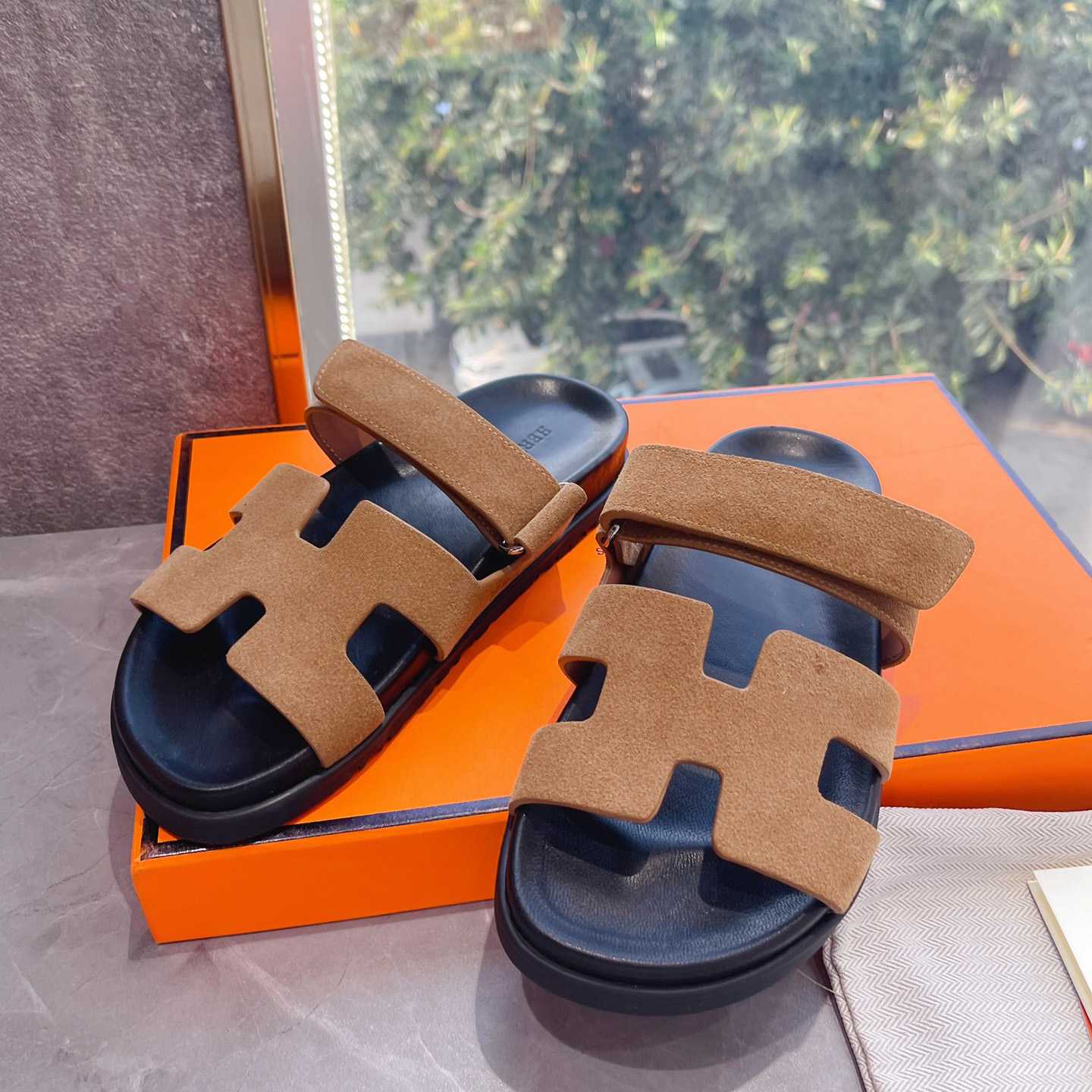 Hermes Authenticated Chypre Sandal  - DopestKickz