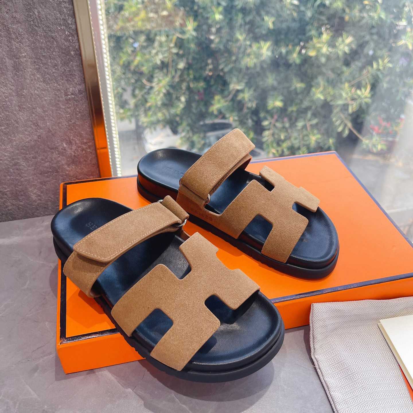 Hermes Authenticated Chypre Sandal  - DopestKickz