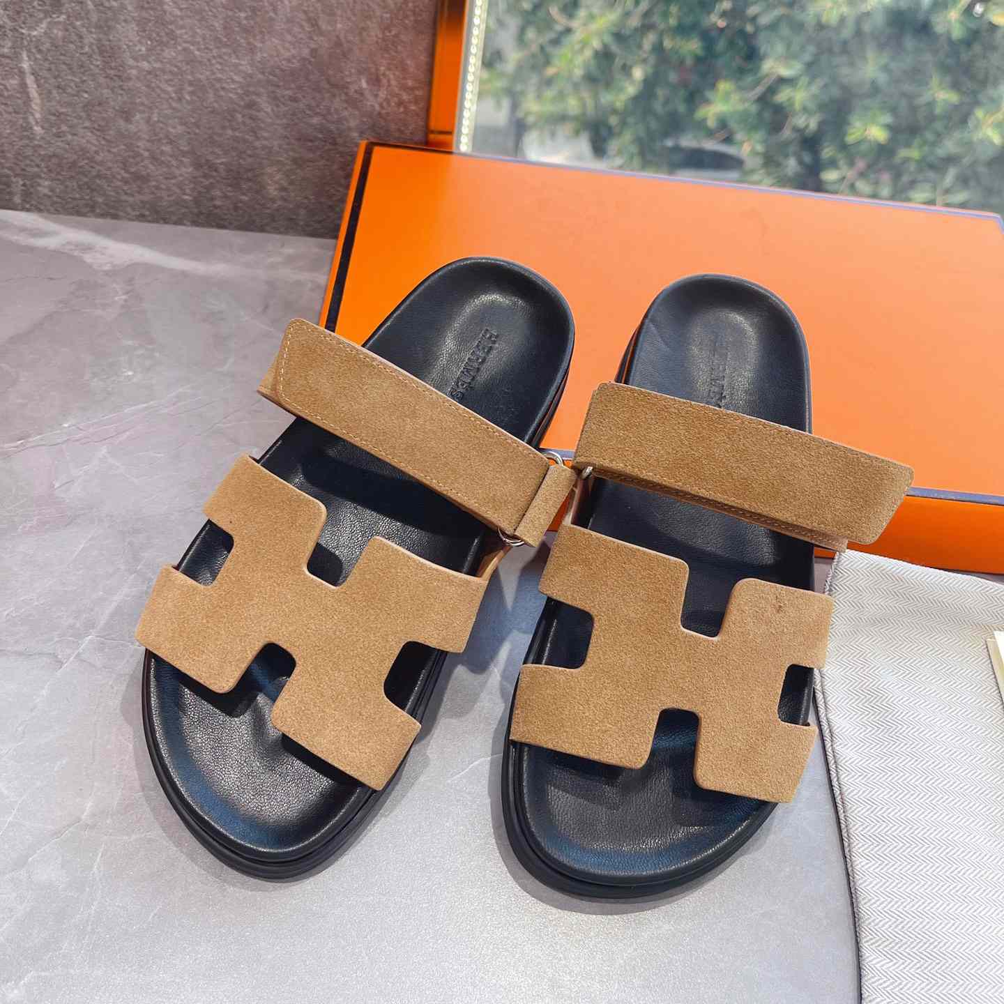 Hermes Authenticated Chypre Sandal  - DopestKickz