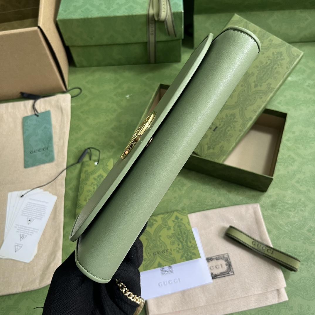 Gucci Blondie Continental Chain Wallet(21x10.5cm) - DopestKickz