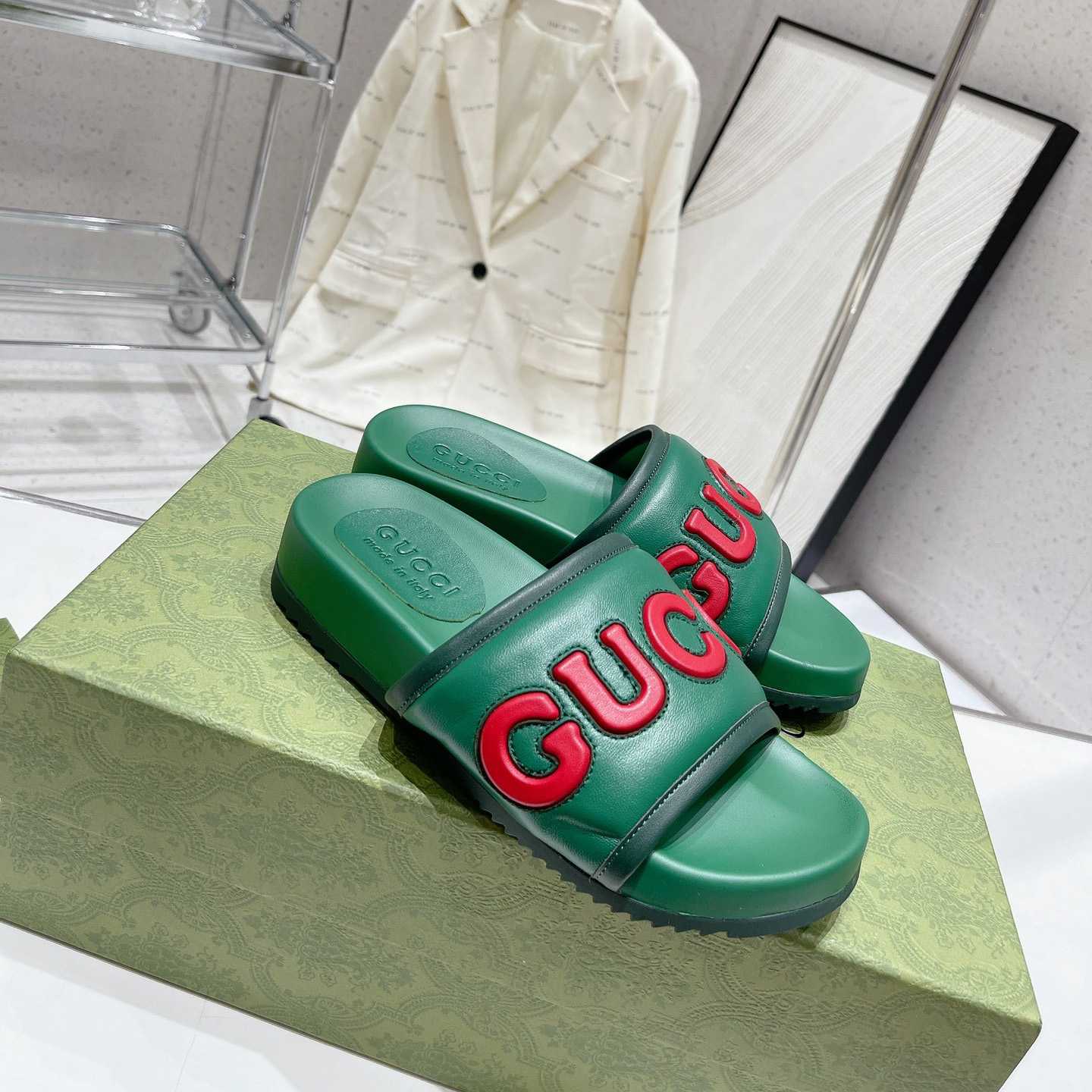 Gucci Slide Sandal  - DopestKickz