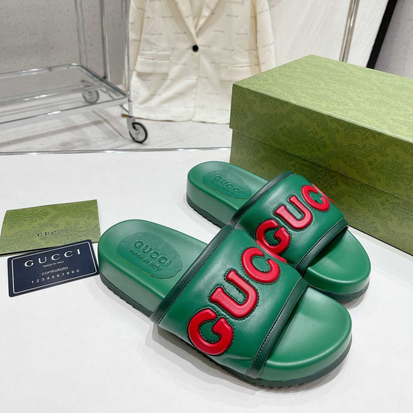 Gucci Slide Sandal  - DopestKickz
