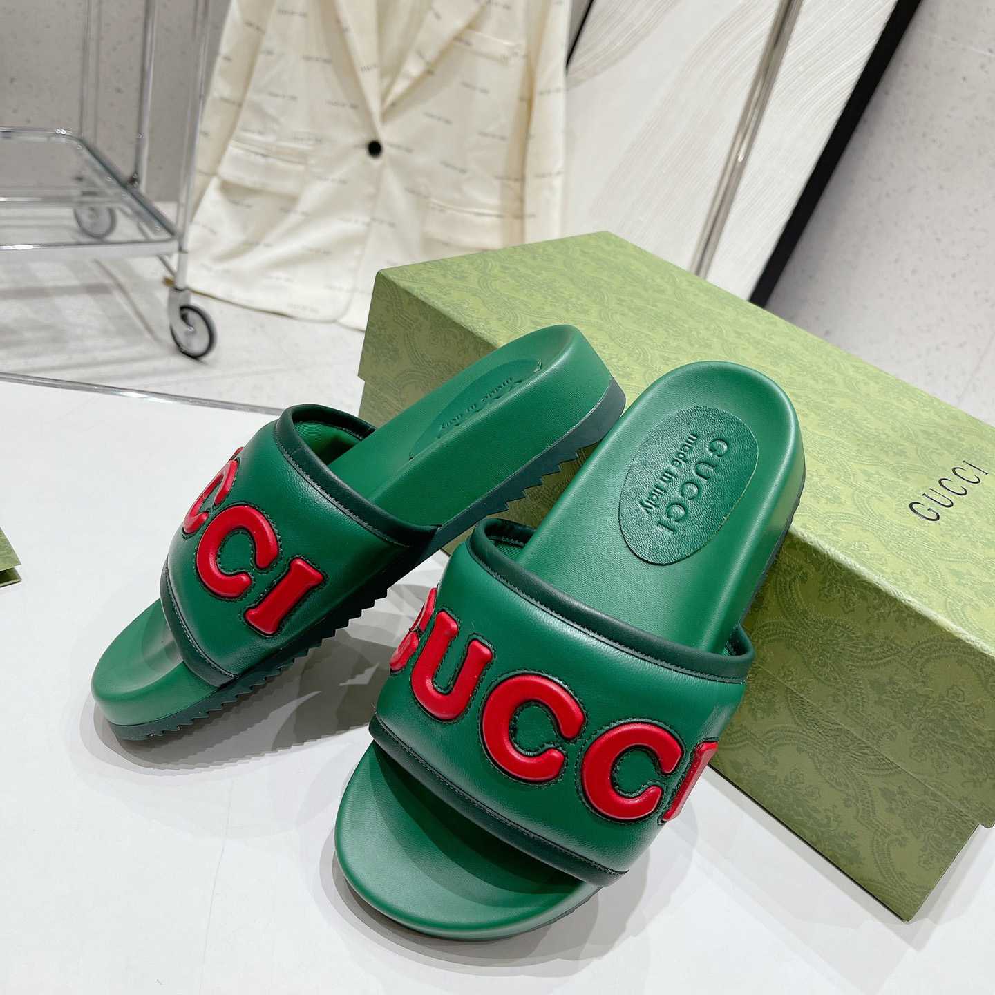 Gucci Slide Sandal  - DopestKickz