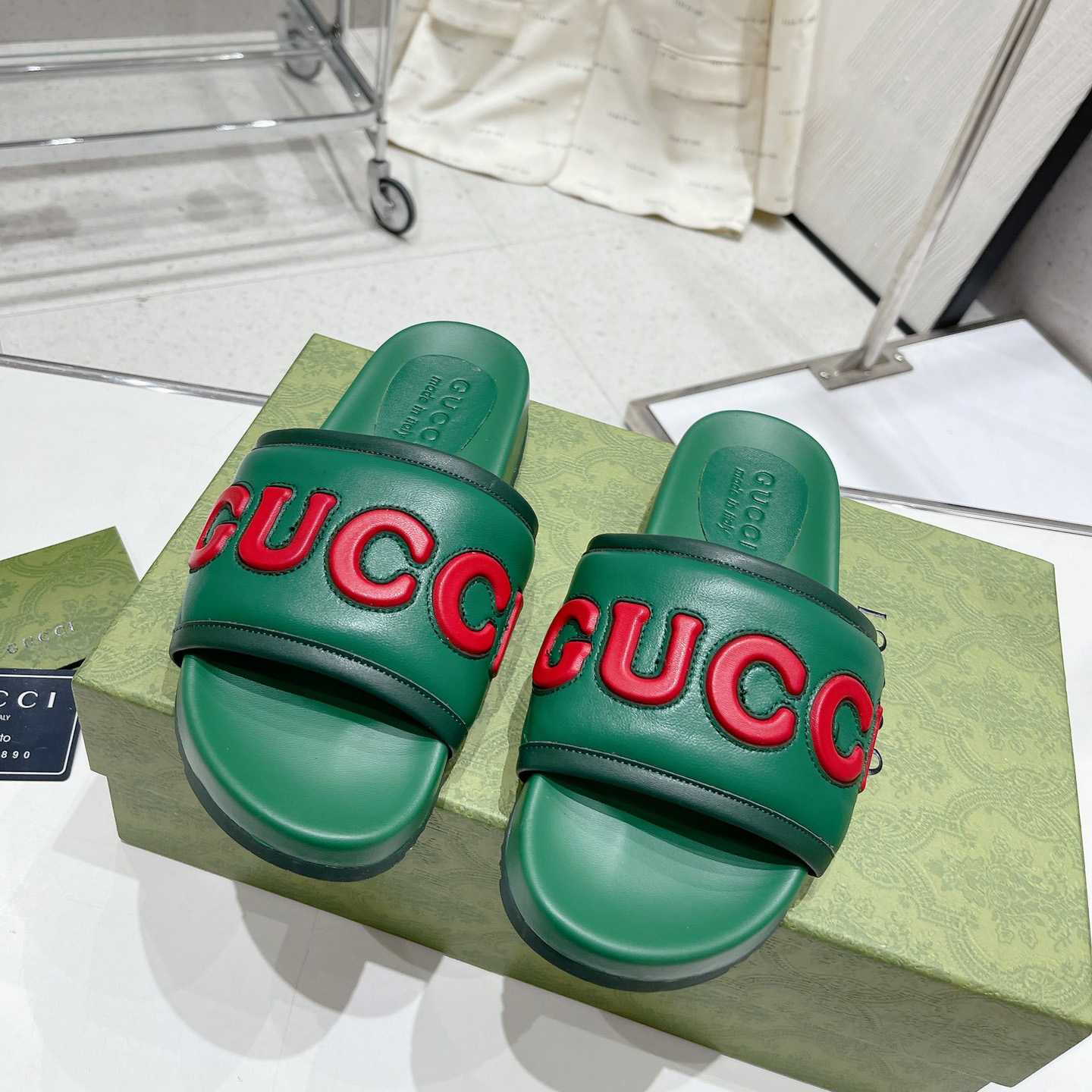Gucci Slide Sandal  - DopestKickz