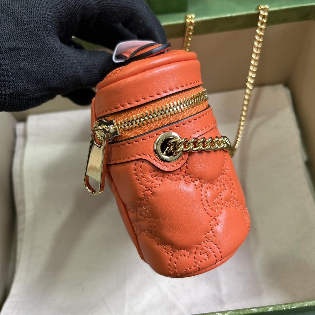 Gucci GG Matelassé Top Handle Mini Bag(16-10.5-5cm) - DopestKickz