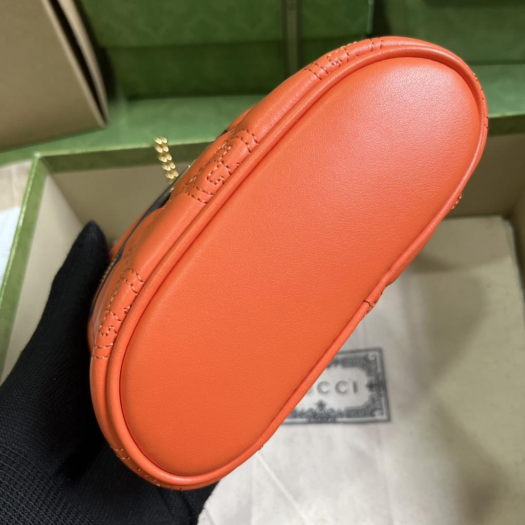 Gucci GG Matelassé Top Handle Mini Bag(16-10.5-5cm) - DopestKickz