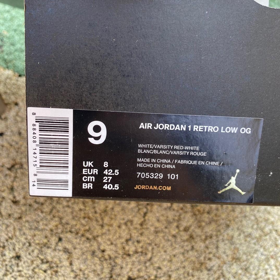 Air Jordan 1 Retro Low Sneaker     705329-101 - DopestKickz