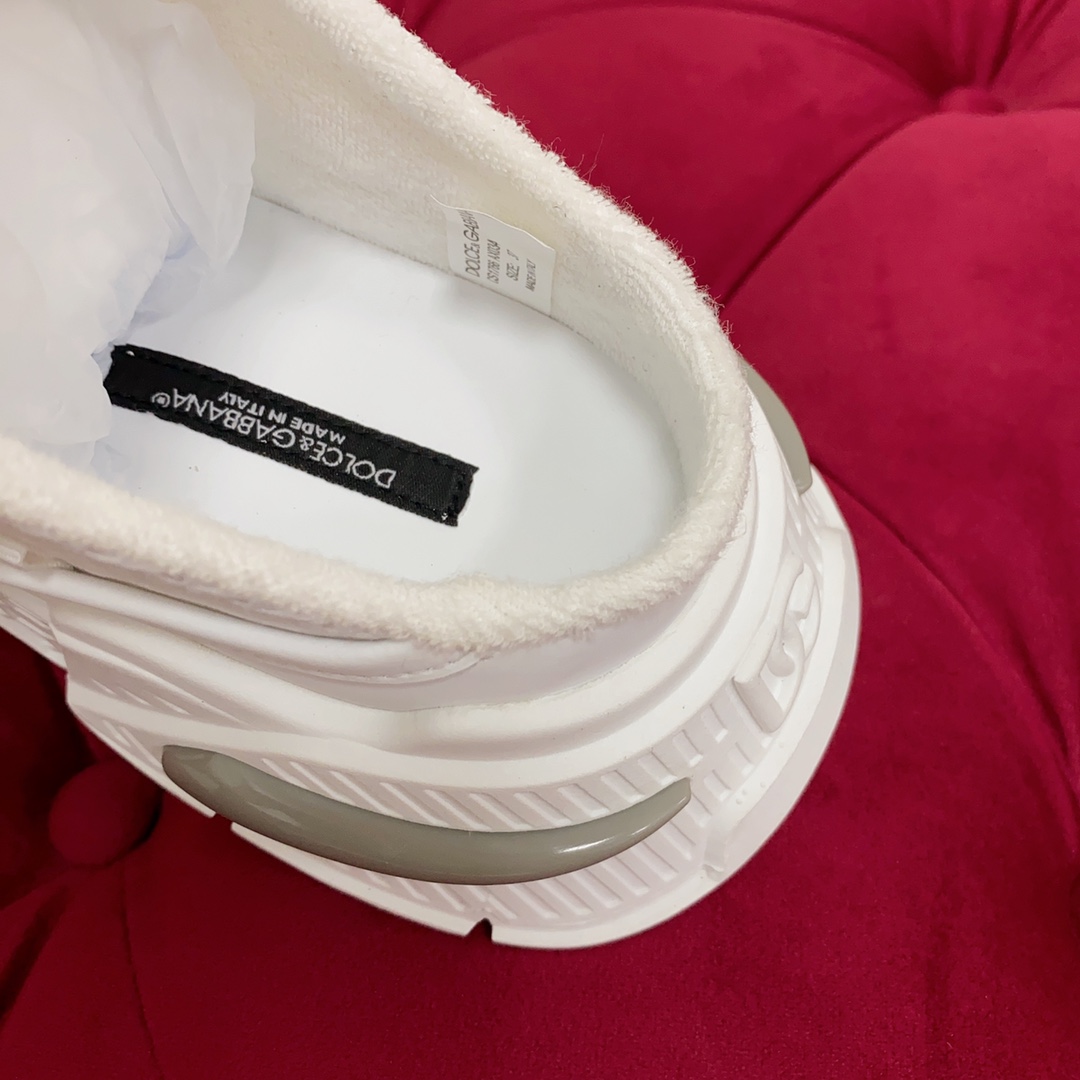 Dolce & Gabbana Mixed-material Airmaster Mule Sneakers - DopestKickz