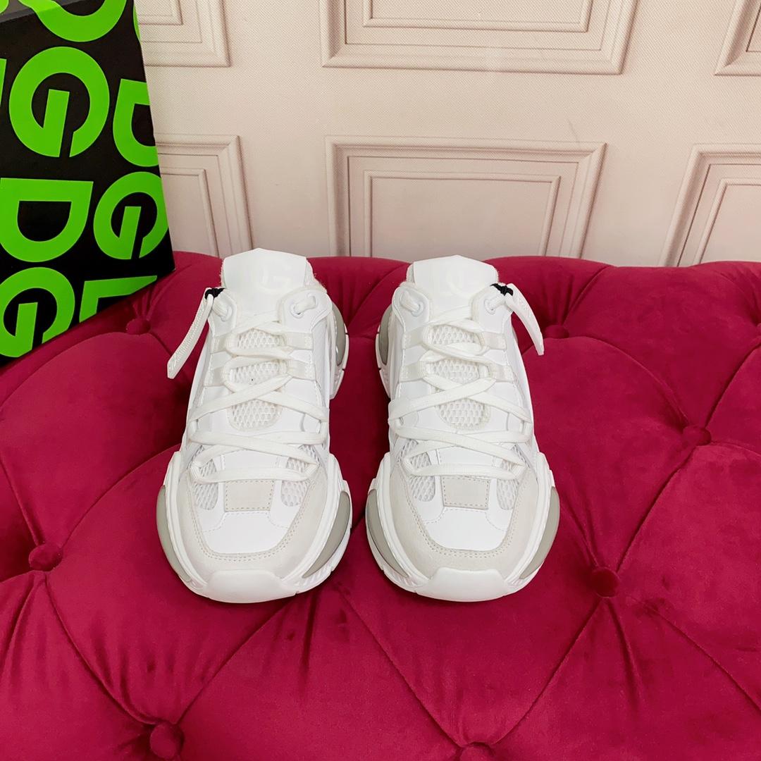 Dolce & Gabbana Mixed-material Airmaster Mule Sneakers - DopestKickz