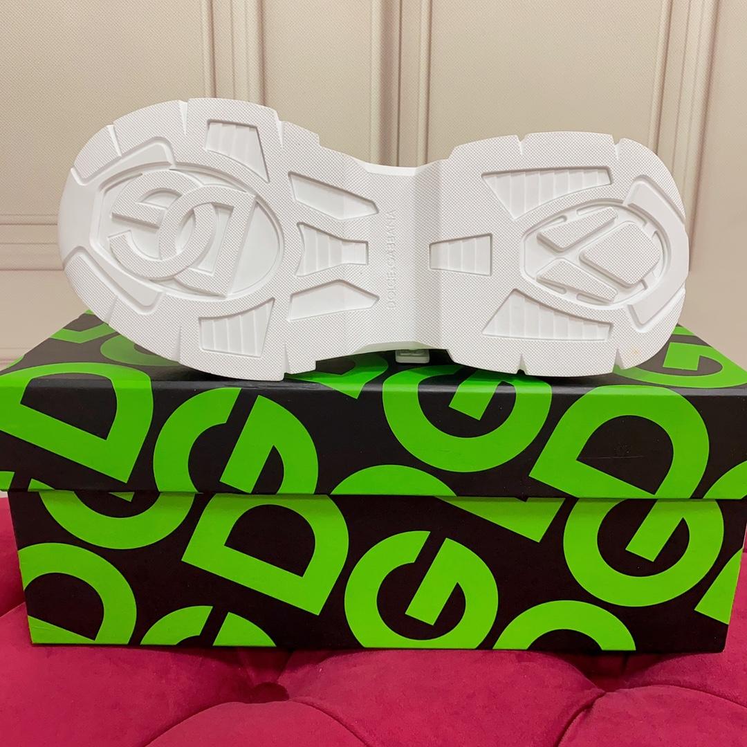 Dolce & Gabbana Mixed-material Airmaster Mule Sneakers - DopestKickz