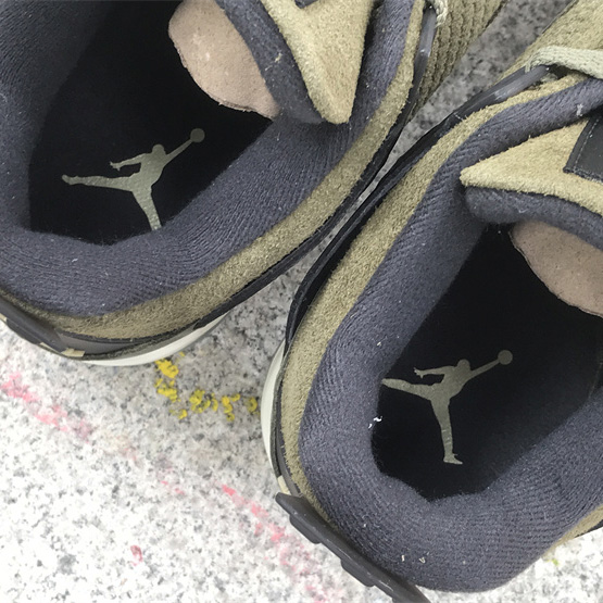 Air Jordan 4 Craft “Olive” Sneaker         FB9927-200  - DopestKickz