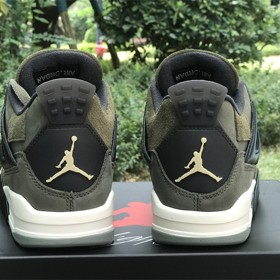 Air Jordan 4 Craft “Olive” Sneaker         FB9927-200  - DopestKickz