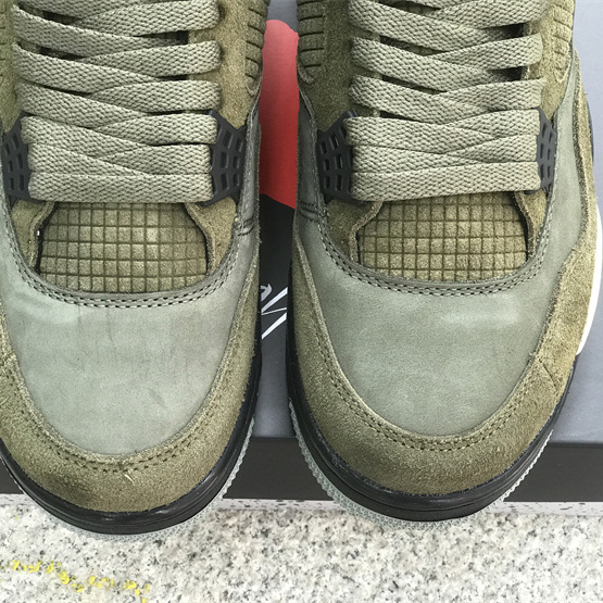 Air Jordan 4 Craft “Olive” Sneaker         FB9927-200  - DopestKickz