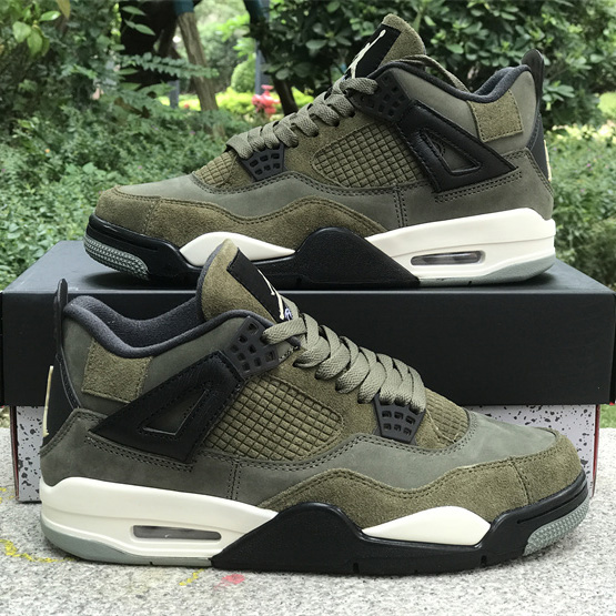 Air Jordan 4 Craft “Olive” Sneaker         FB9927-200  - DopestKickz
