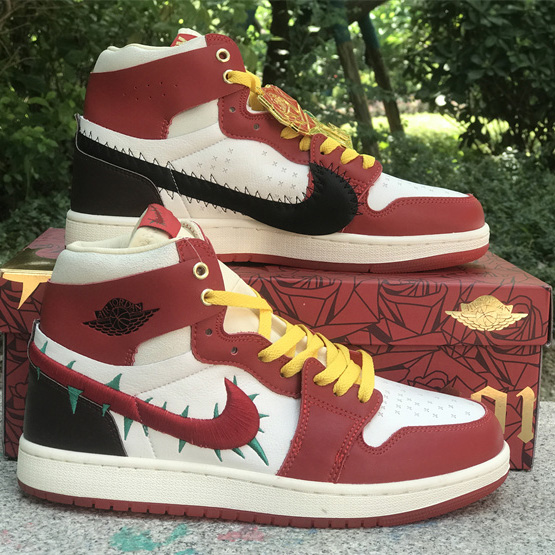 Teyana Taylor x Air Jordan 1 Zoom CMFT 2 “A Rose From Harlem” Sneaker     FJ0604-601  - DopestKickz