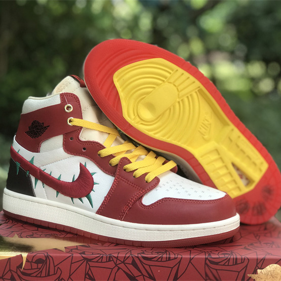 Teyana Taylor x Air Jordan 1 Zoom CMFT 2 “A Rose From Harlem” Sneaker     FJ0604-601  - DopestKickz