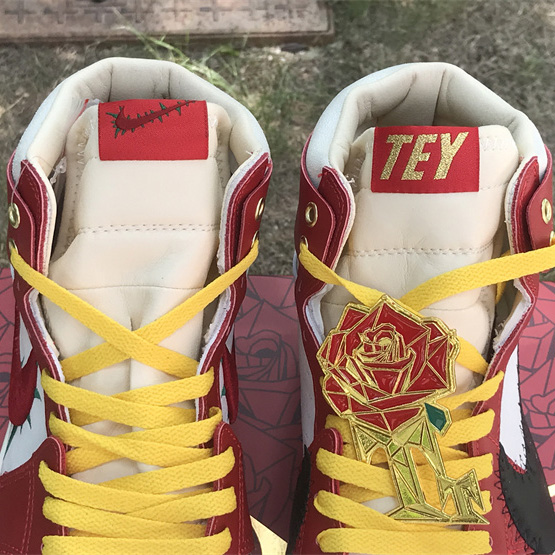 Teyana Taylor x Air Jordan 1 Zoom CMFT 2 “A Rose From Harlem” Sneaker     FJ0604-601  - DopestKickz