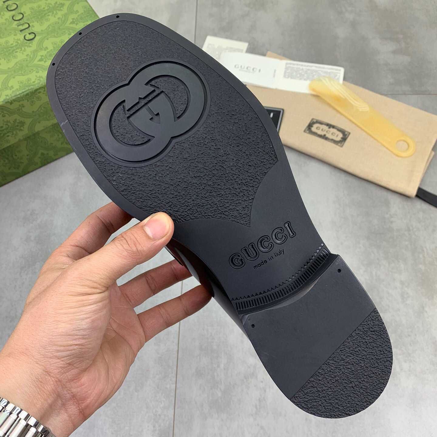 Gucci GG Leather Loafers(Upon Uk Size) - DopestKickz