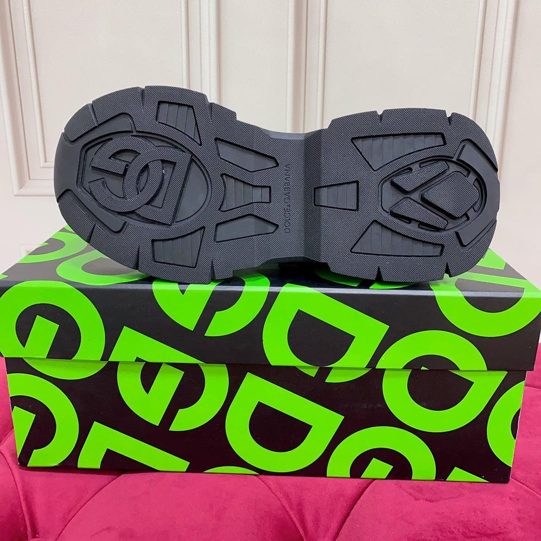 Dolce & Gabbana Mixed-material Airmaster Mule Sneakers - DopestKickz