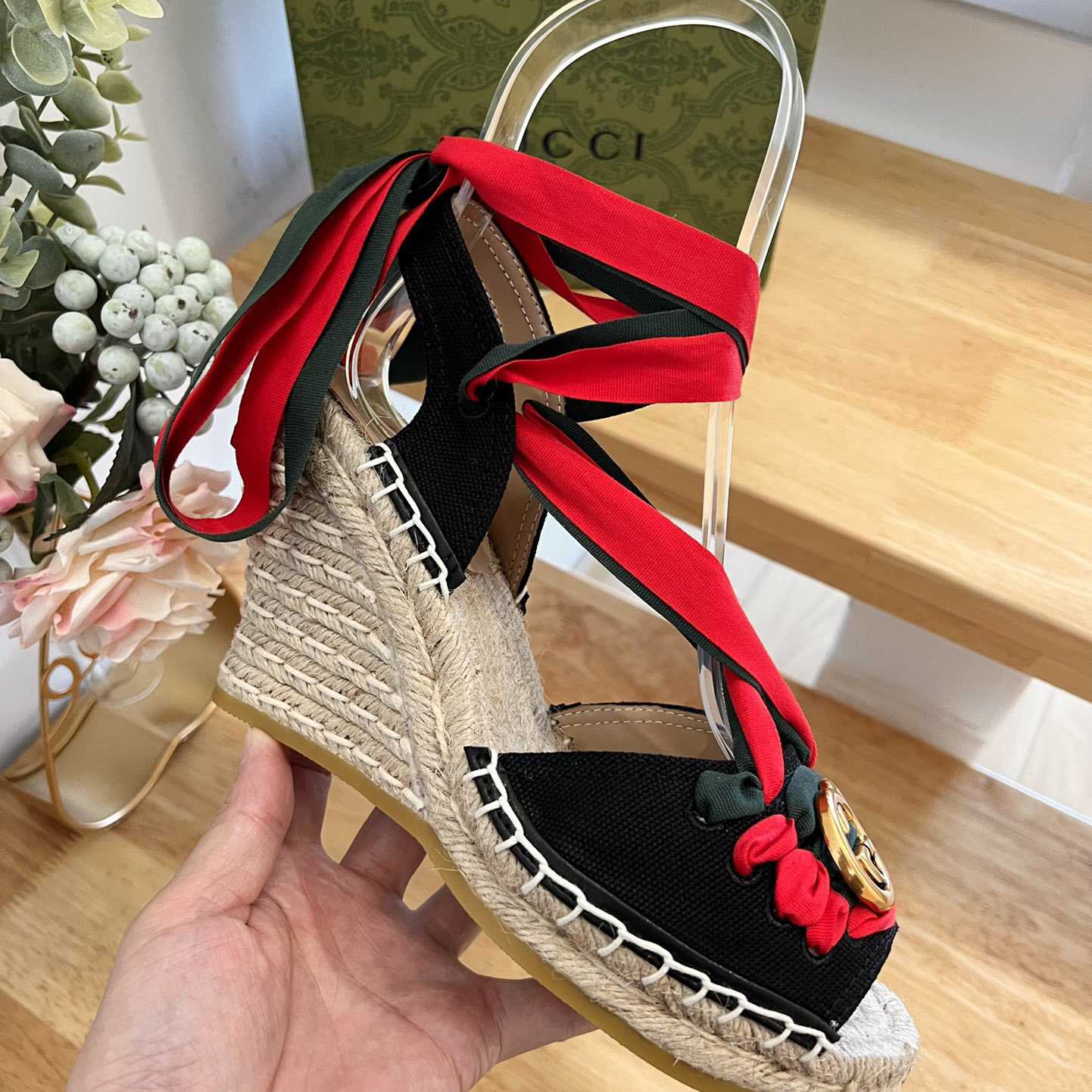 Gucci Women's Espadrille Sandal - DopestKickz