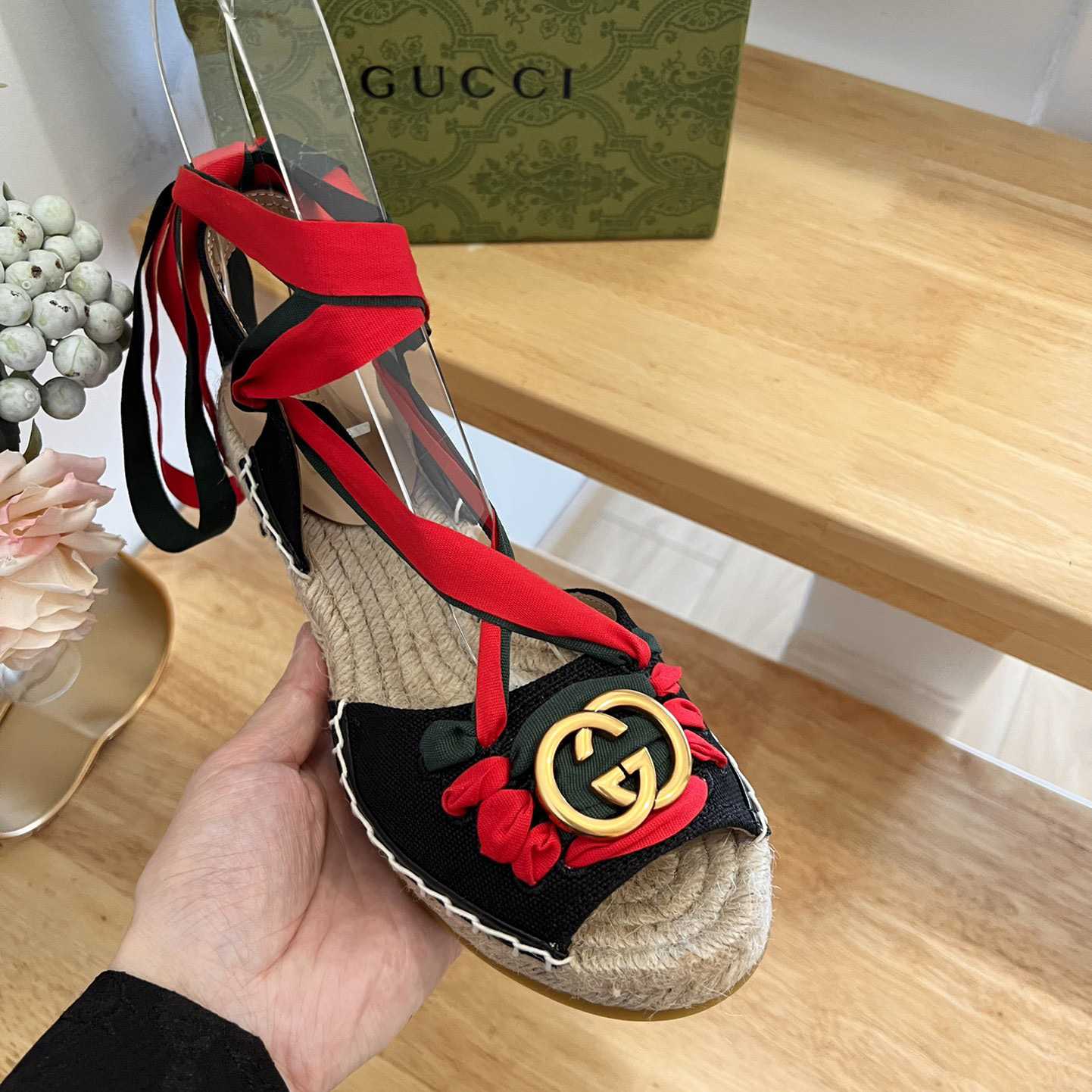 Gucci Women's Espadrille Sandal - DopestKickz