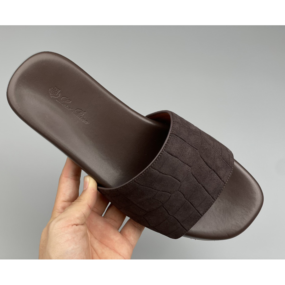 Loro Piana Slide Sandal  - DopestKickz
