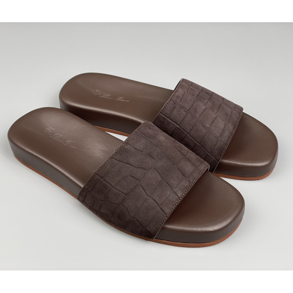 Loro Piana Slide Sandal  - DopestKickz