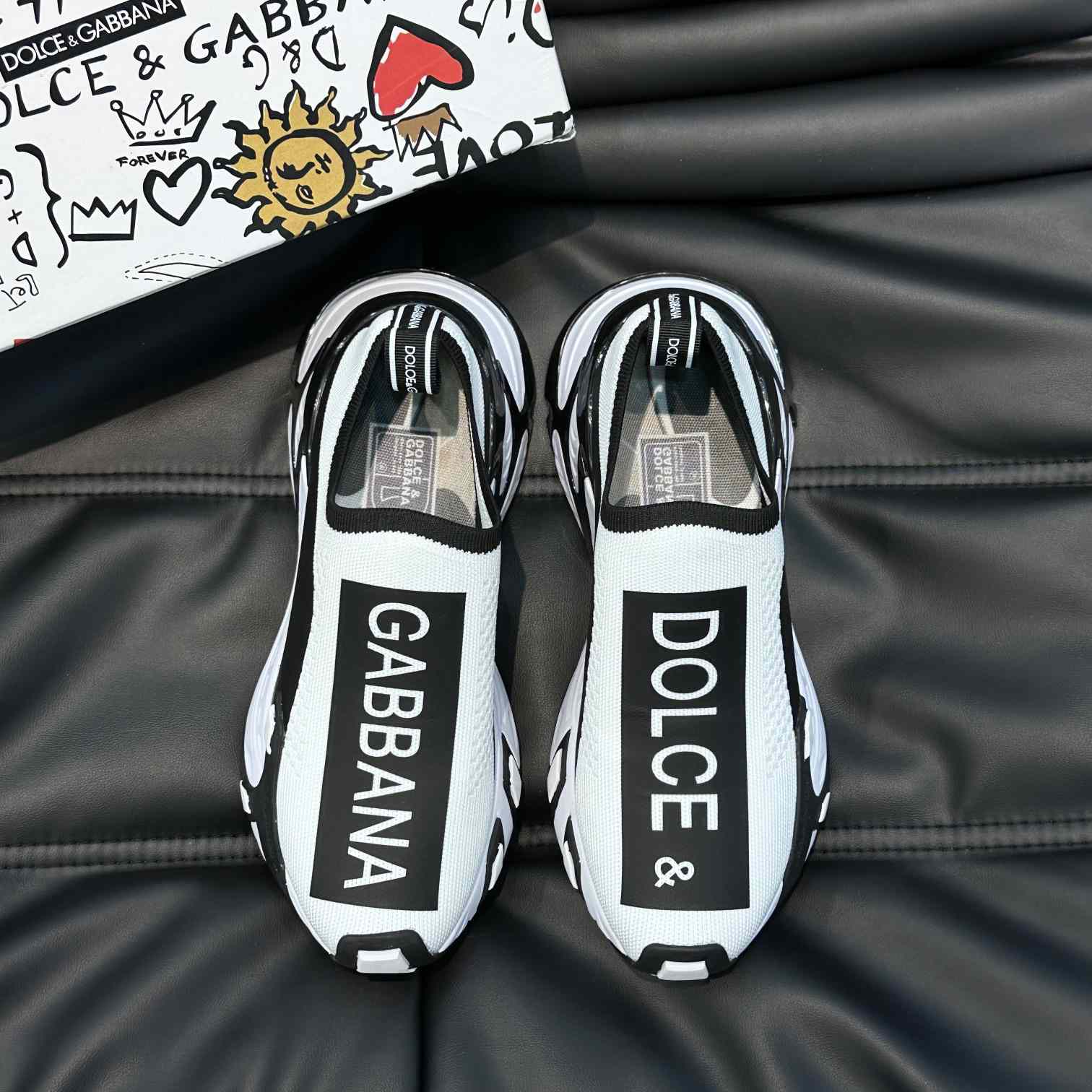 Dolce & Gabbana Stretch Mesh Fast Sneakers - DopestKickz